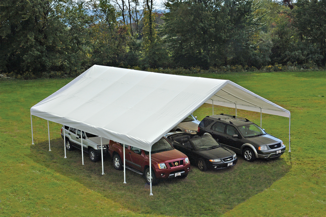 UltraMax 14 Leg Canopy 30' x 40' White - 27773 - ShelterLogic - Backyard Caravan LLC