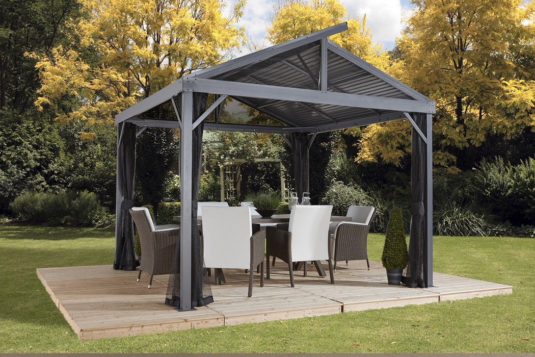 Sanibel II Gazebo 10' x 10' - (500-8162851) - Sojag - Backyard Caravan LLC