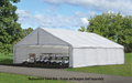 Canopy Replacement Cover - UltraMax 30' x 30' - 27778 - ShelterLogic - Backyard Caravan LLC