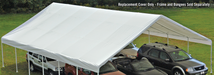 Canopy Replacement Cover - UltraMax 30' x 40' - 27779 - ShelterLogic - Backyard Caravan LLC