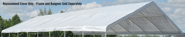 Canopy Replacement Cover - UltraMax 30' x 50' - 27780 - ShelterLogic - Backyard Caravan LLC