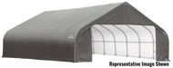 ShelterCoat 28' x 20' Garage Peak Gray STD - 86062 - ShelterLogic - Backyard Caravan LLC