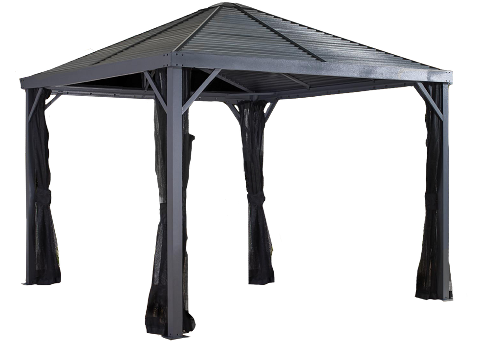 Sanibel Gazebo 10' x 10' - (500-8162813) - Sojag - Backyard Caravan LLC