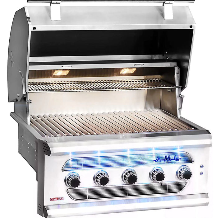 American Muscle Grill 36-Inch 5-Burner Built-In Dual Fuel Propane Gas Grill - AMG36-LP - Summerset Grills