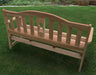 6' Cedar Keyway Garden Bench - Creekvine Designs - Backyard Caravan LLC