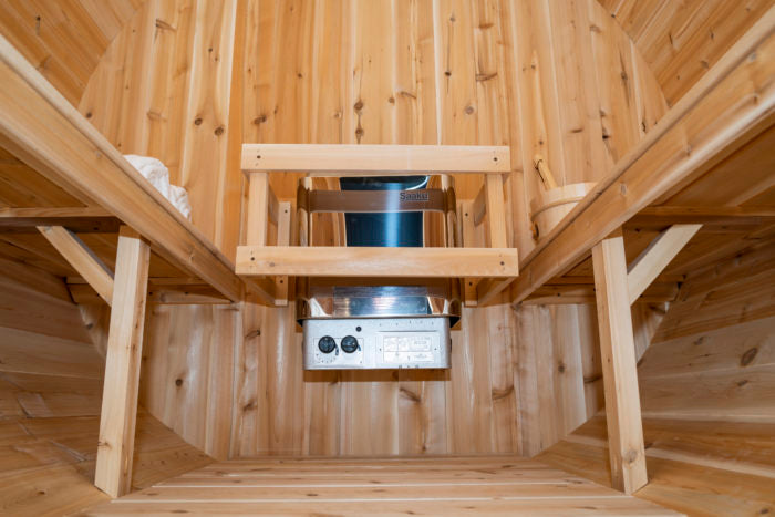 Canadian Timber Harmony Sauna - CTC22W - Dundalk LeisureCraft Saunas - Backyard Caravan LLC