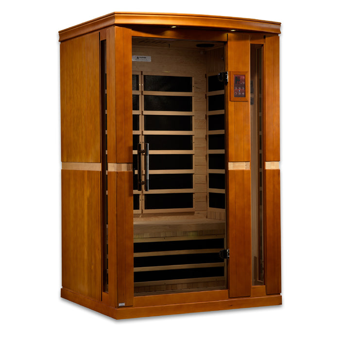 Dynamic "Vittoria" 2-Person Low EMF Far Infrared Sauna - DYN-6220-01 - Dynamic Saunas - Backyard Caravan LLC