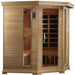 Golden Designs "Monte Carlo" 4-5-Person Low EMF Far Infrared Sauna Canadian Hemlock - GDI-6445-01 - Golden Designs Inc Saunas - Backyard Caravan LLC