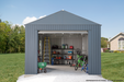 Everest Garage 12' x 10' Charcoal - GRC1210 - Sojag - Backyard Caravan LLC