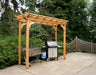 3' x 10' Cedar New Dawn Pergola - Creekvine Designs - Backyard Caravan LLC