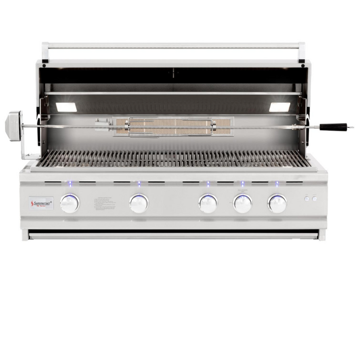 Summerset TRL Deluxe 44-Inch 4-Burner Built-In Natural Gas Grill With Rotisserie - TRLD44A-NG - Summerset Grills