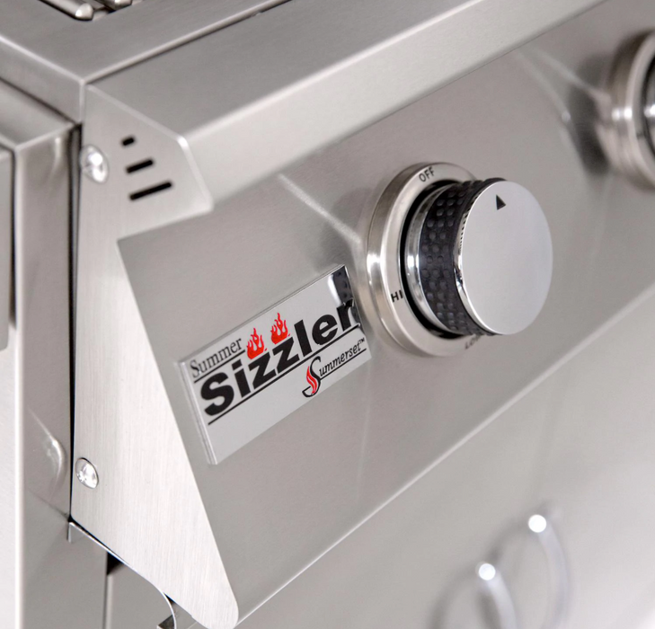 Summerset Sizzler 26-Inch 3-Burner Built-In Propane Gas Grill - SIZ26-LP - Summerset Grills
