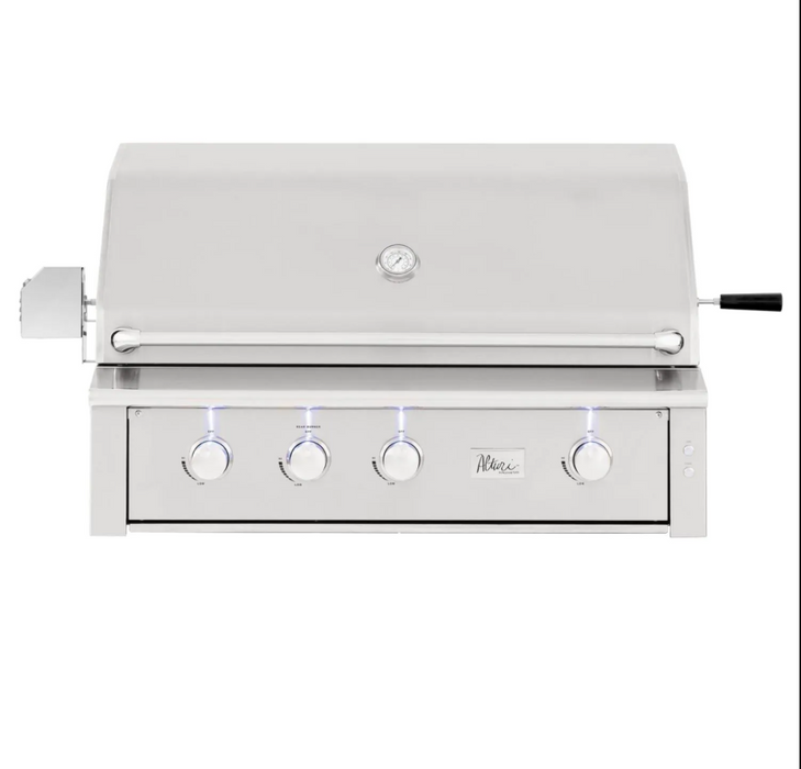 Summerset Alturi 42-Inch 3-Burner Built-In Natural Gas Grill With Stainless Steel Burners & Rotisserie - ALT42T-NG - Summerset Grills