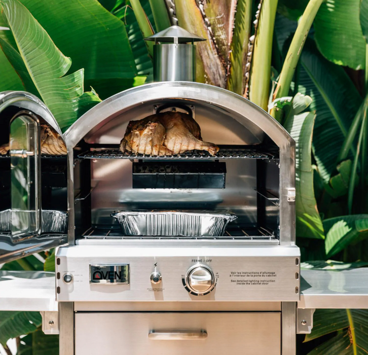 Summerset Freestanding Propane Gas Outdoor Pizza Oven - SS-OVFS-LP - Summerset Grills