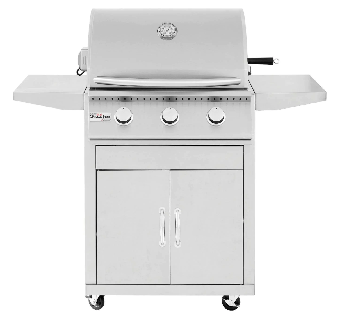 Summerset Sizzler 26Inch 3Burner Propane Gas Grill SIZ26LP + CART