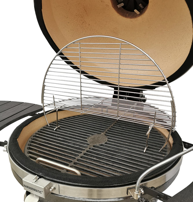Vision XR402 52 Inch Deluxe Kamado Grill, Black - XR402BO - Vision Grills