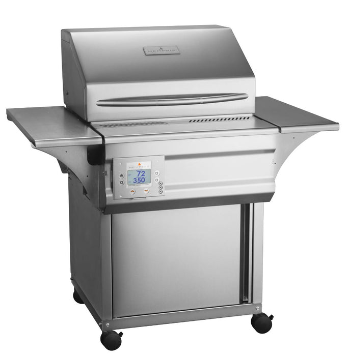 Memphis Advantage Plus 26" Freestanding Wood Fire Grill with WiFi 430 SS Alloy - VG0050S4-P - Memphis Grills