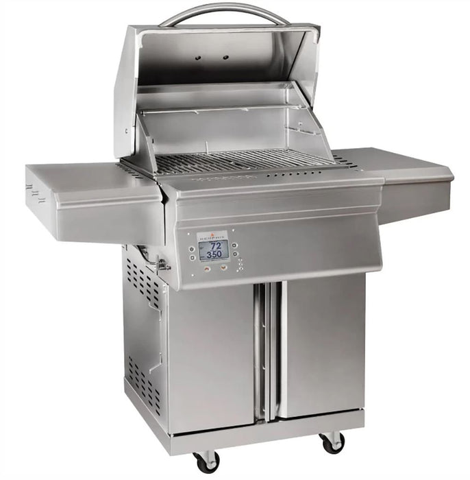 Memphis Beale Street 26" Freestanding Wood Fire Grill with WiFi 430 SS Alloy - BGSS26 - Memphis Grills