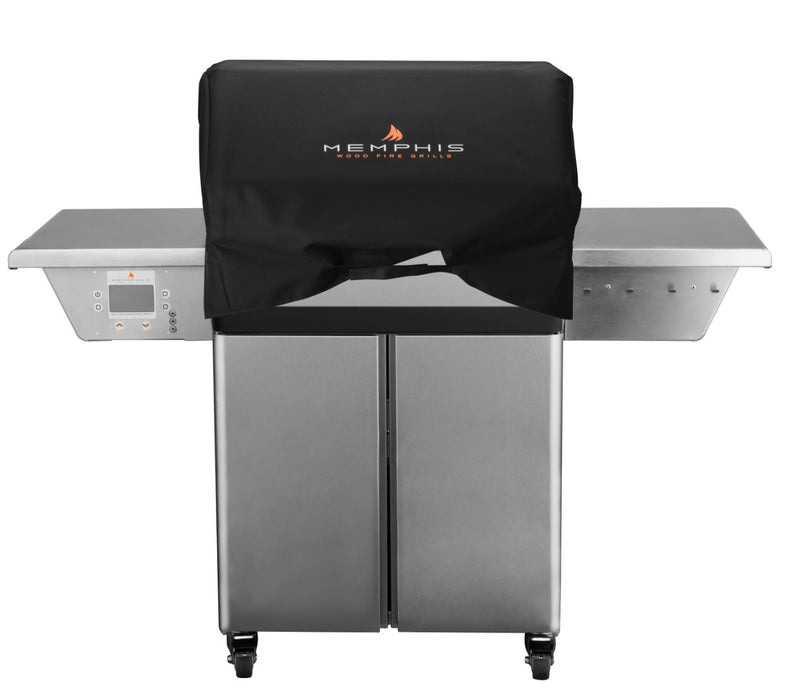 Memphis Pro Cart Freestanding Wood Fire Grill with WiFi 304 SS Alloy - VG0001S - Memphis Grills